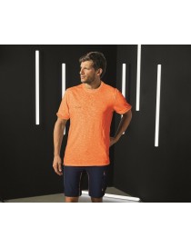 U-POWER T-Shirt Slim Fit in Cotone 145 gr-m2 modello Fluo colore ORANGE 2XL