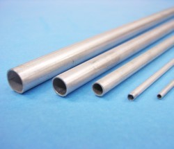 BT - Tubo tondo tubolare alluminio in diverse misure. Materiale: allumino, magnesio, silicio, 0,5 F22 (EN-AW 6060