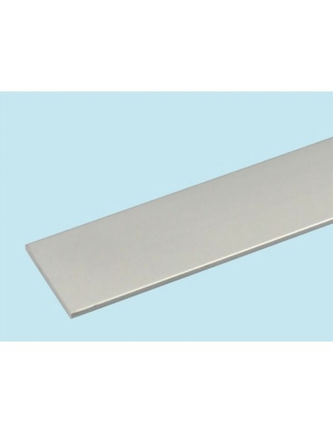 profilo in alluminio satinato piatto 20mm x 2mt - Ferramenta e Brico -  Zanzariere, Tapparelle e tutti gli accessori per tapparelle, Bricolage