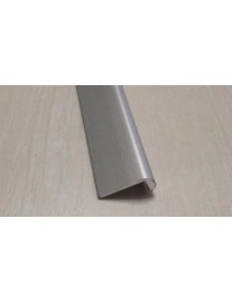 profilo alluminio satinato unghietta 22x1x2mt