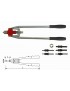 rivettrice in alluminio manici lunghi maurer per rivetti 2,4,mm a 4,8mm