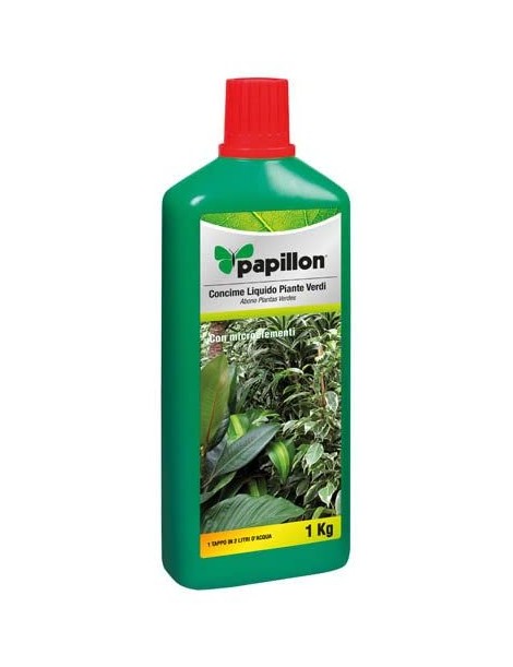 Concime liquido piante verdi Papillon