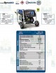 gruppo elettrogeno a benzina Generatore di corrente 3,0 Kw 230V carrellato