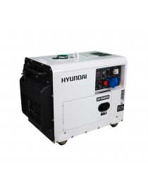 Generatore di corrente diesel 6,3 Kw HYUNDAI DHY8000SE silenziato