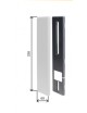 Placca cieca per tapparelle bianco